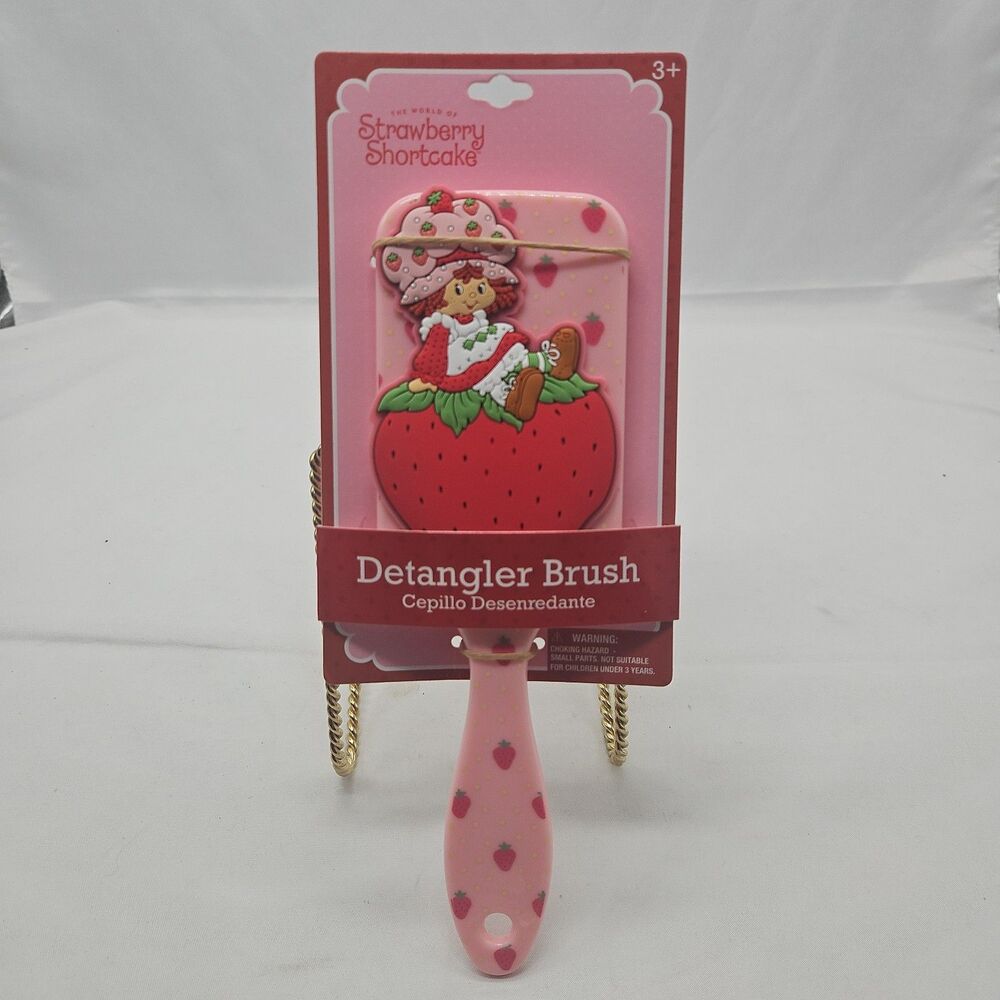 Strawberry Shortcake Paddle Brush Girls Hair Detangler Comb